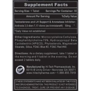 Hi-Tech Pharmaceuticals – Arimistane 60 tabs Hi-Tech Pharmaceuticals